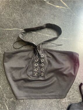 Assorted “going out” halter/crop tops